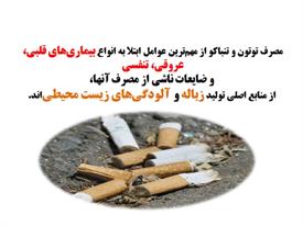سلامت و محیط زیست؛‌ گروگان سیگار